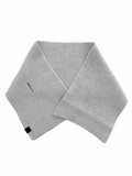Cashmere Short Scarf - Light Gray