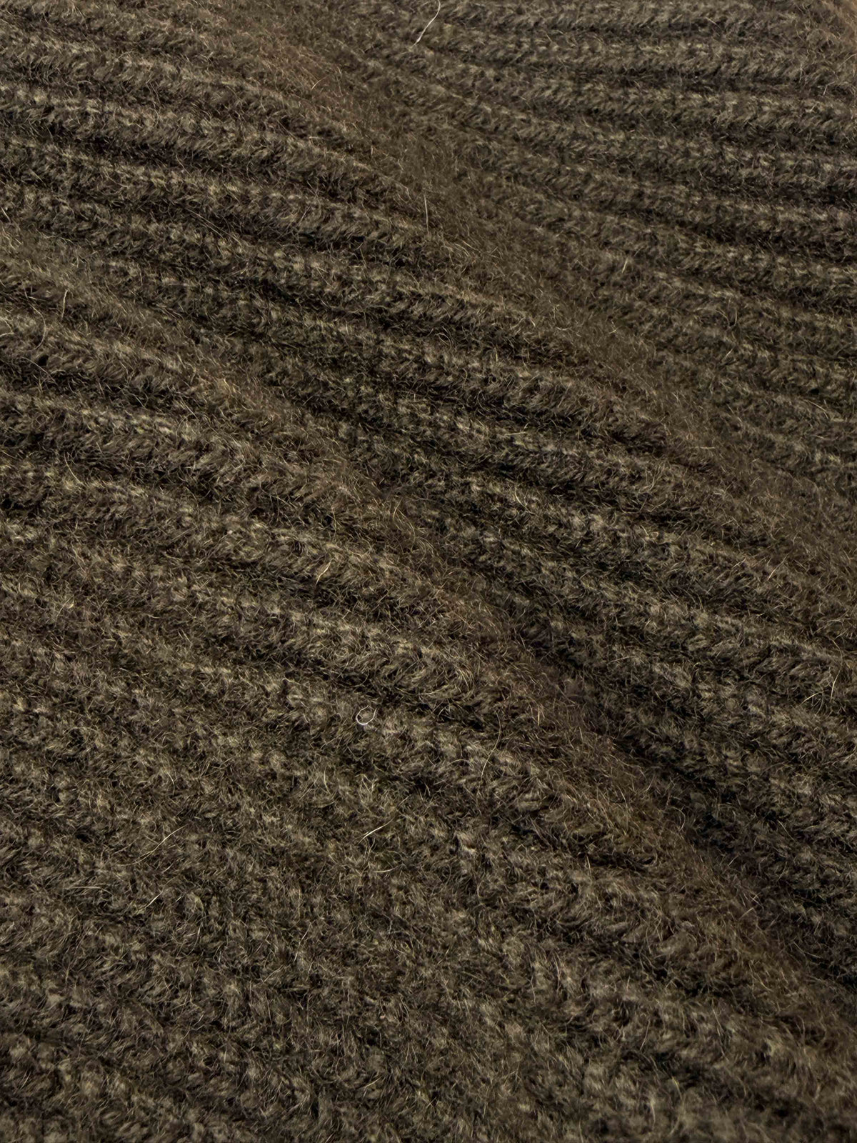 Cashmere Short Scarf - Moss Green