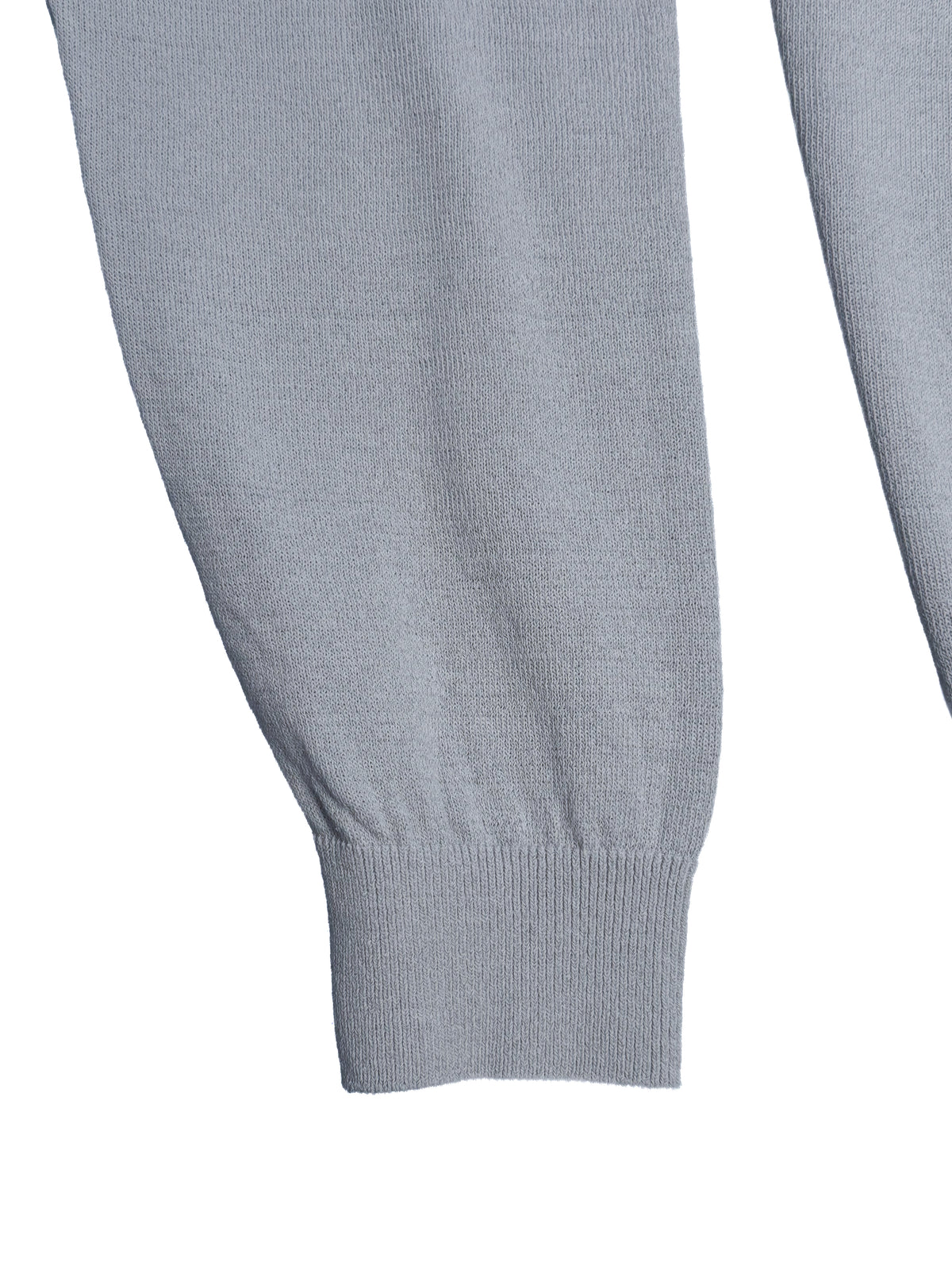 Ice Cotton Crewneck Sweater - Light Gray