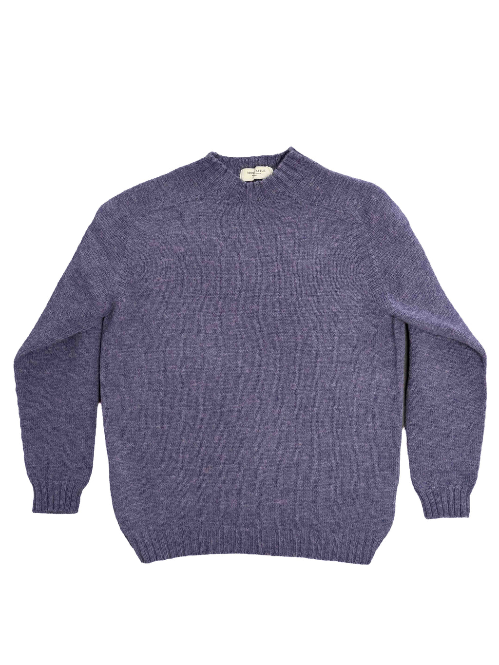 Shetland Wool Crewneck - Lavender