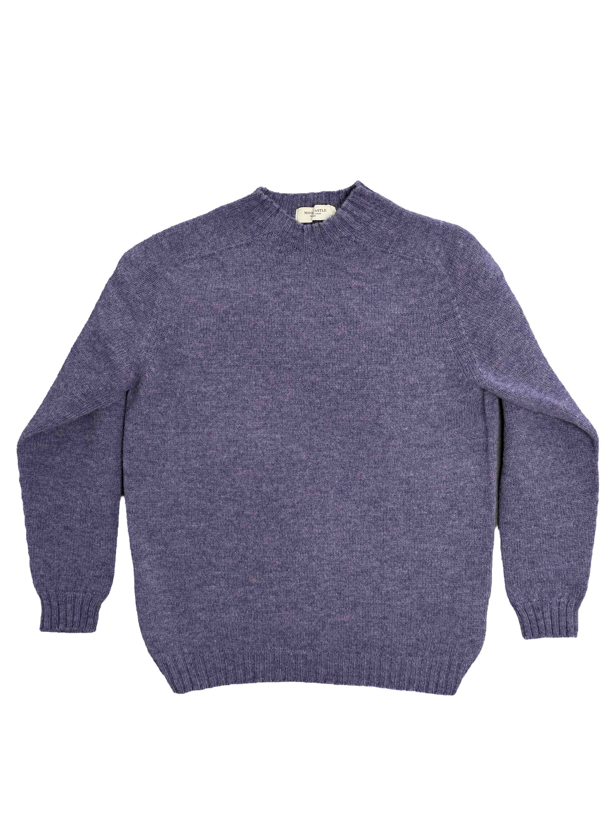 Shetland Wool Crewneck - Lavender