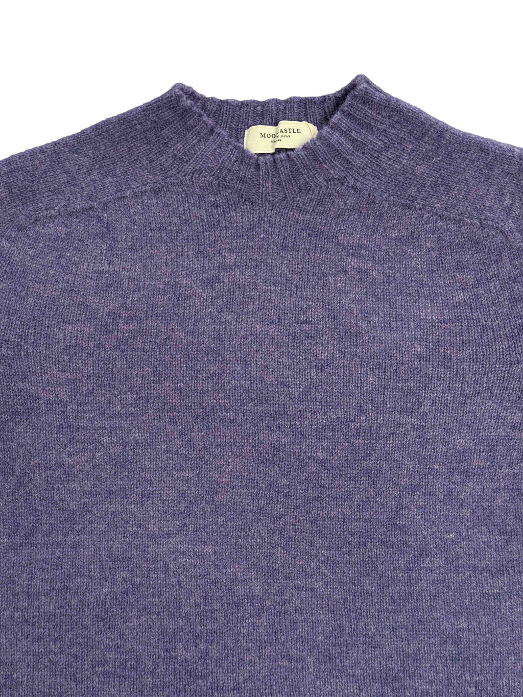 Shetland Wool Crewneck - Lavender