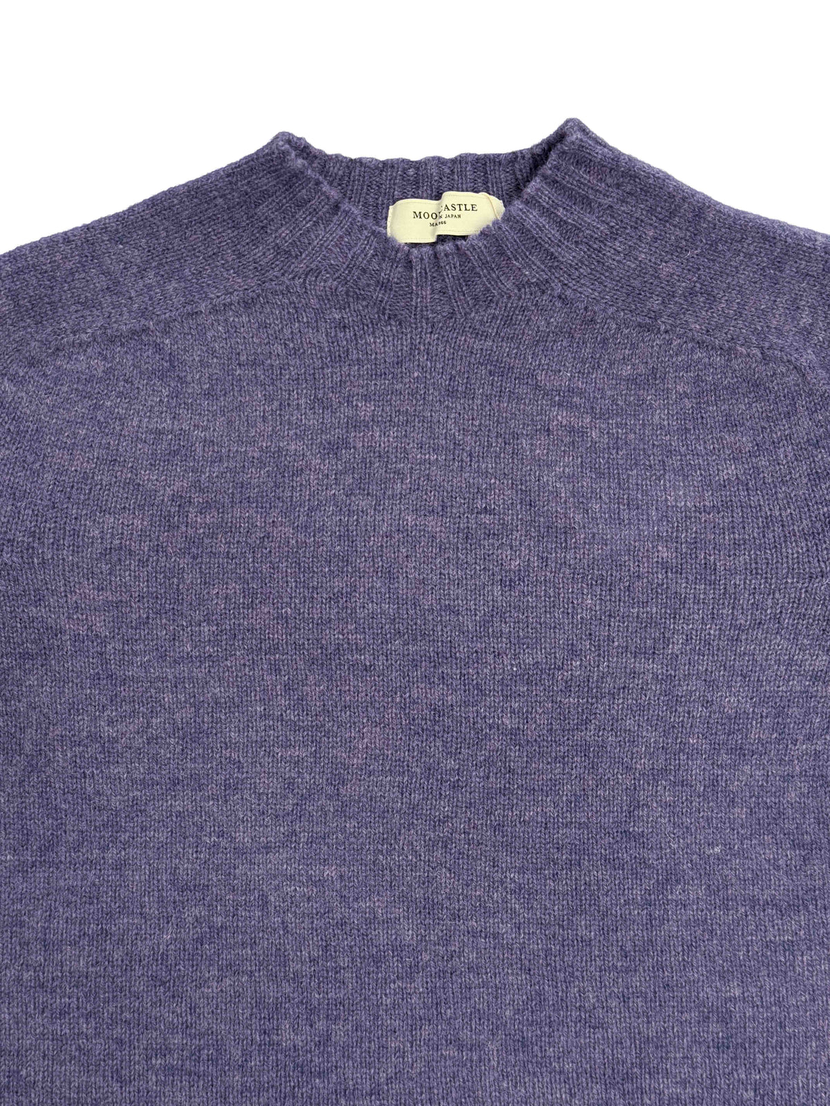 Shetland Wool Crewneck - Lavender