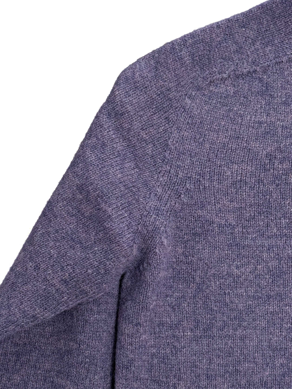 Shetland Wool Crewneck - Lavender