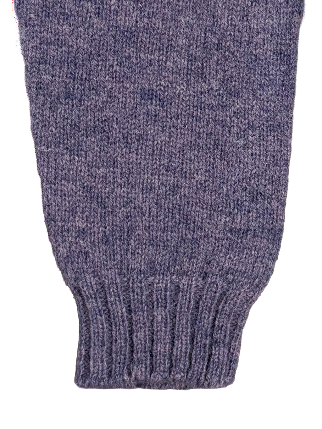 Shetland Wool Crewneck - Lavender