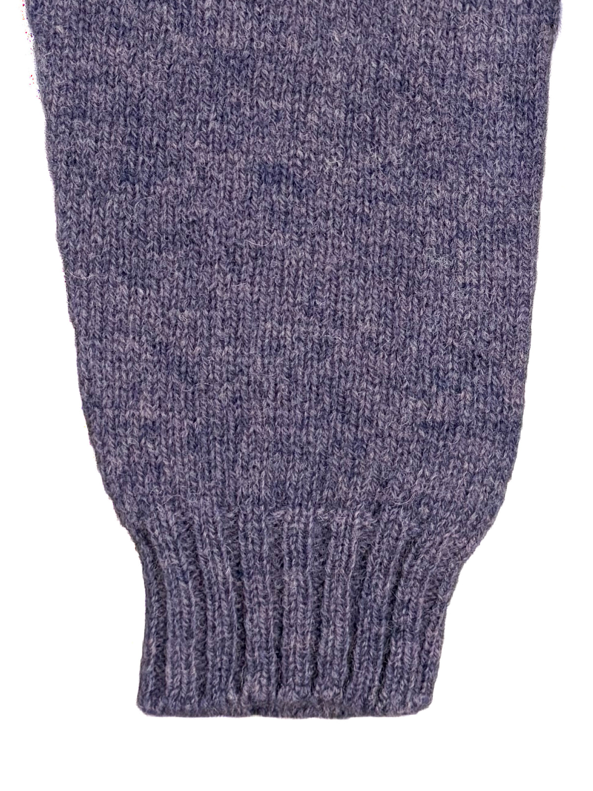 Shetland Wool Crewneck - Lavender