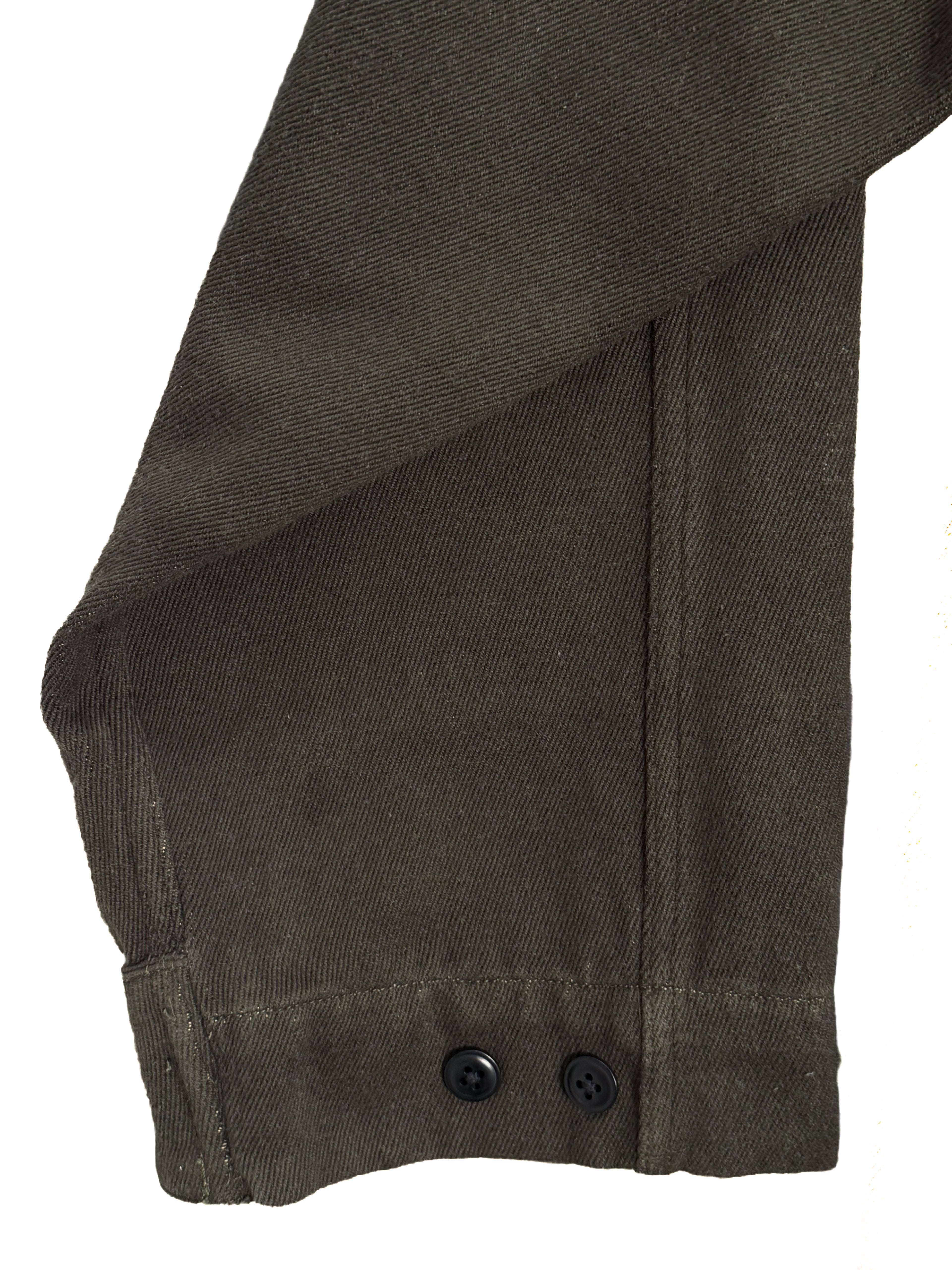 10oz Handwoven Denim Field Jacket - Olive