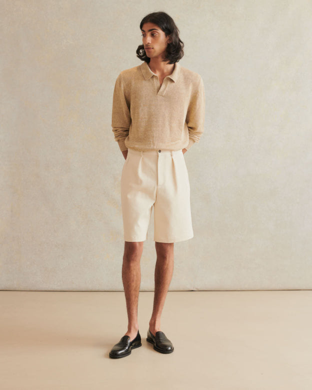 Naturalist Shorts Heavy Cotton Drill - Cream