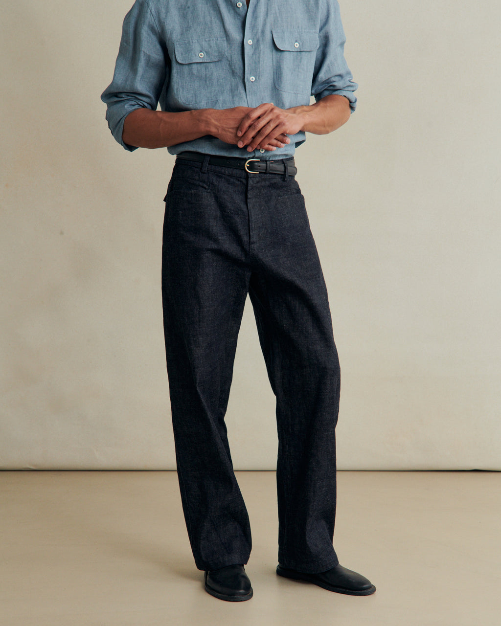 Gardian Trousers - Indigo French Denim