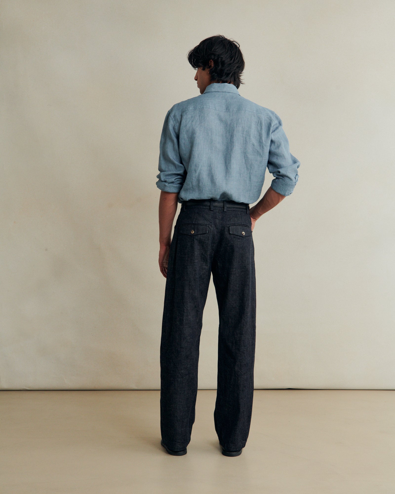 【ほぼ新品】French garment アナトミカ GARDIAN PANTS De Bonne Facture Gardian Trousers - Indigo French Denim – Old