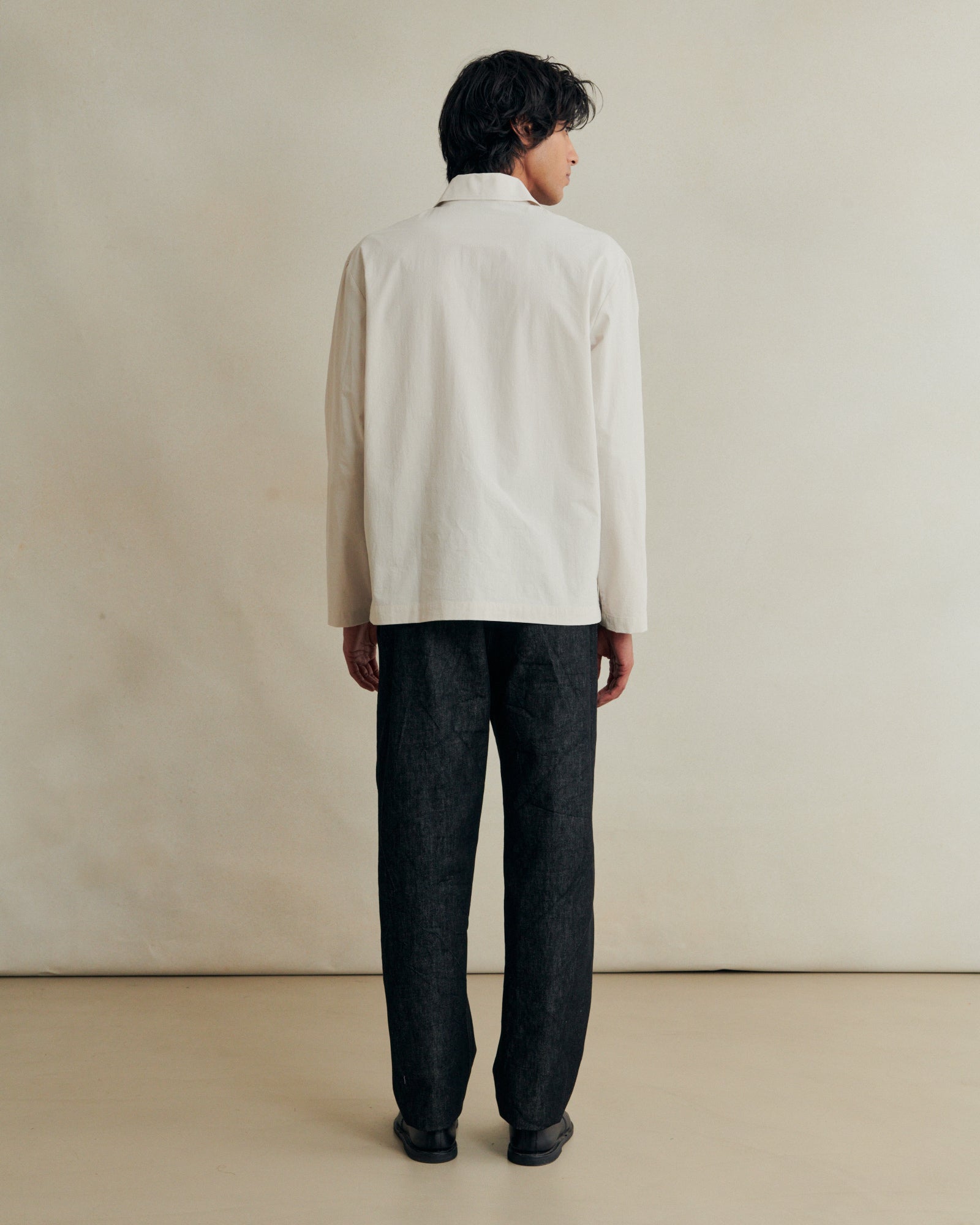 Vareuse Shirt - Mineral White
