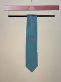 Small Dot Silk Tipped Tie - Green/Red