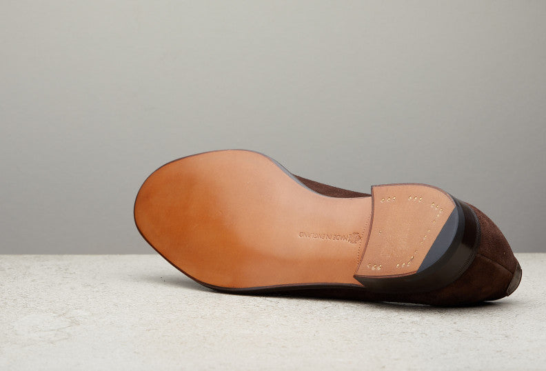 Piccadilly Penny Loafer 184 Unlined - Mink Suede