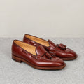 Alden Plaza tassel loafer in walnut Michigan calf leather, handsewn footwear product image