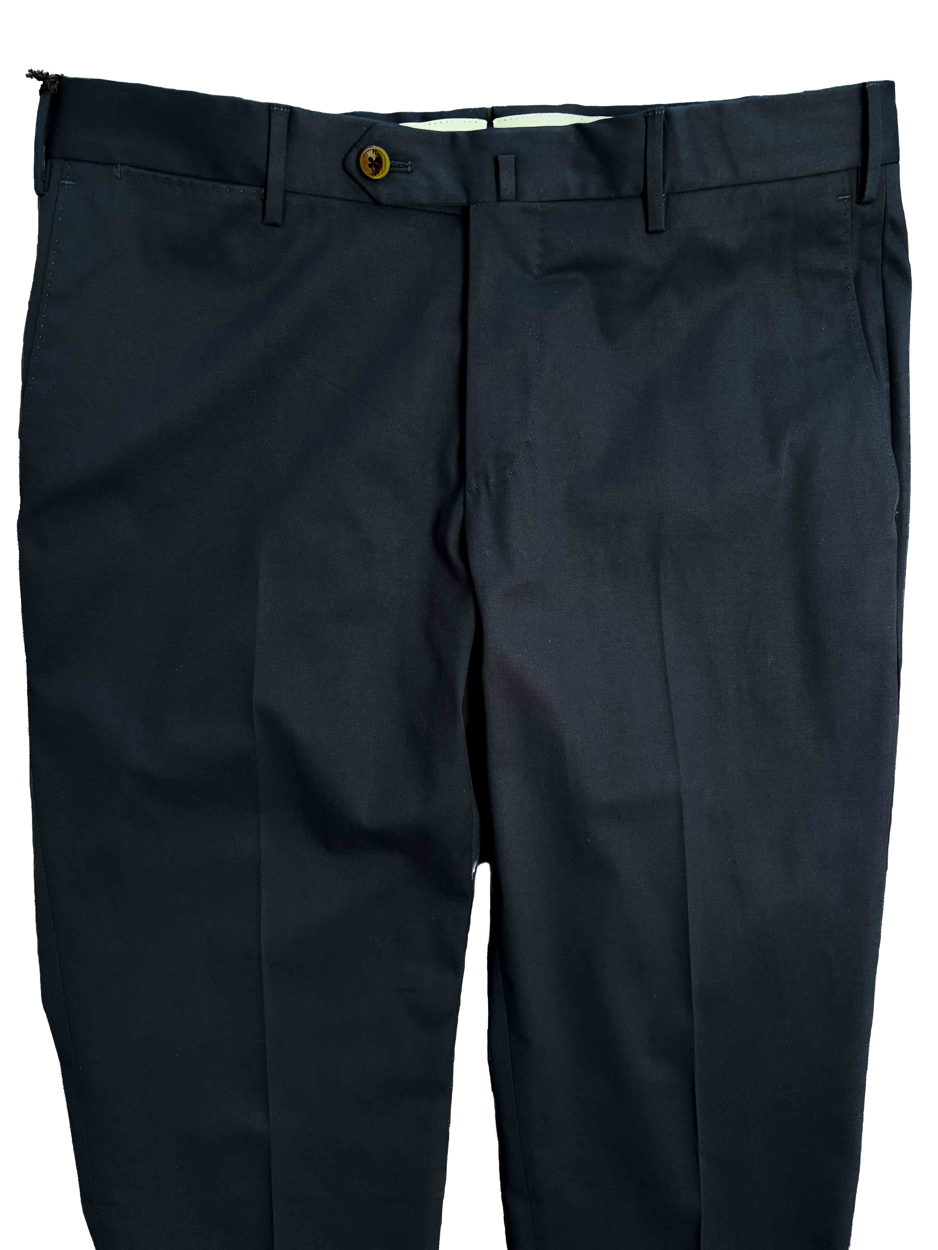 Stretch Fine Twill Chinos - Navy