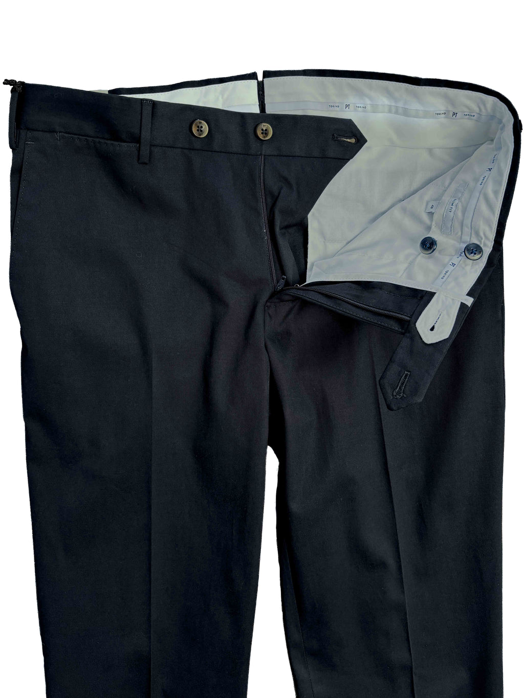Stretch Fine Twill Chinos - Navy