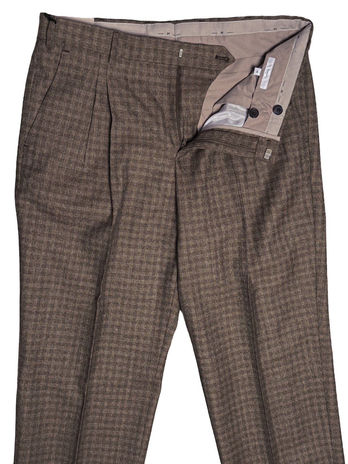 Samuel Trousers - Archival Brown Check