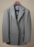 Flannel Sport Coat - Brown