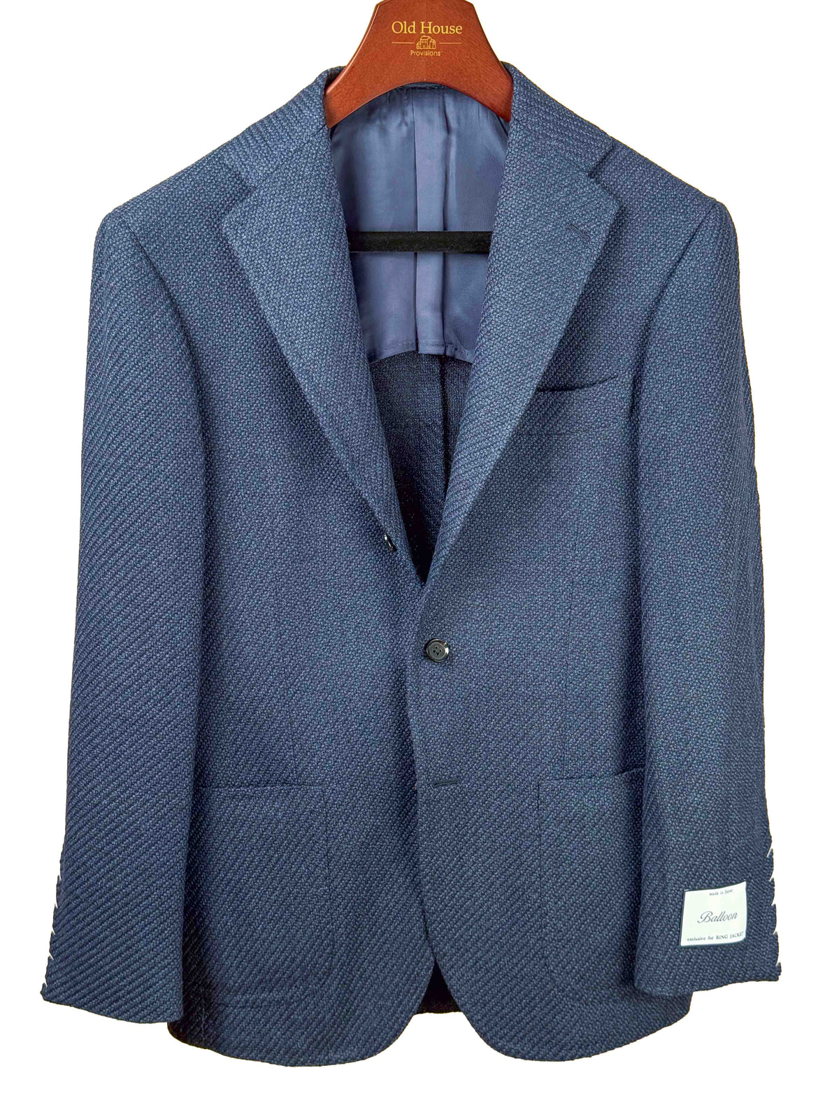 Wide Ridge Twill Sport Coat - Blue