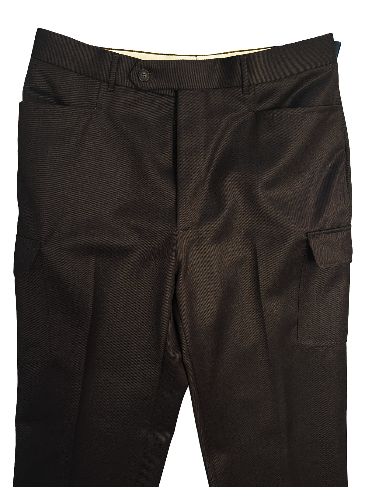 Calzolaio Trouser - Dark Brown VBC Covert Wool