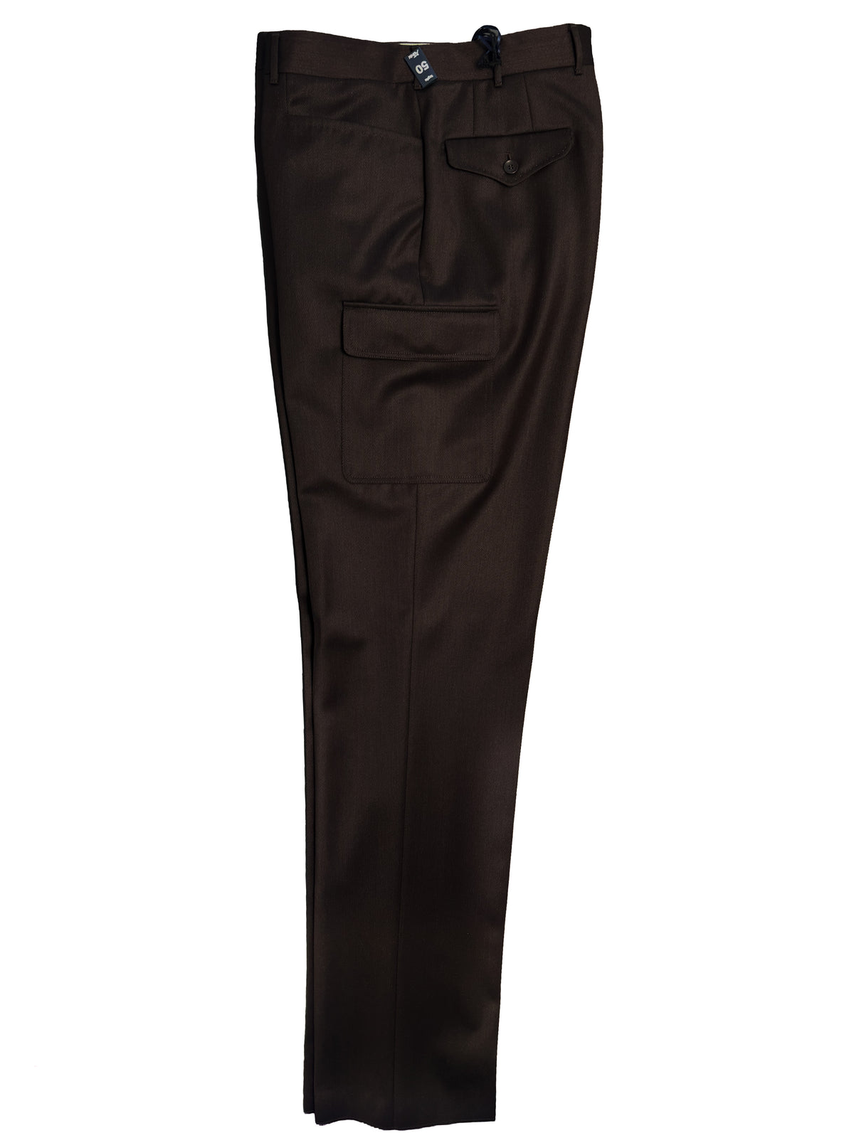 Calzolaio Trouser - Dark Brown VBC Covert Wool