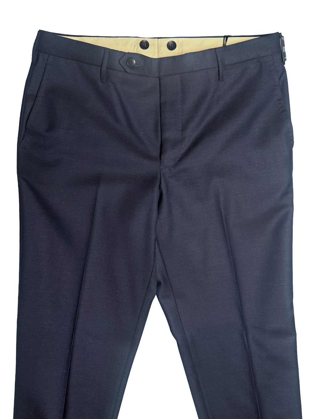 Dress Trouser - Blue Worsted Wool