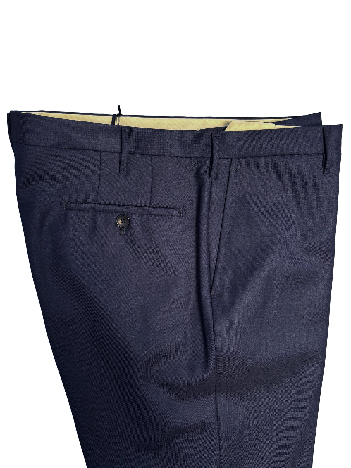 Dress Trouser - Blue Worsted Wool