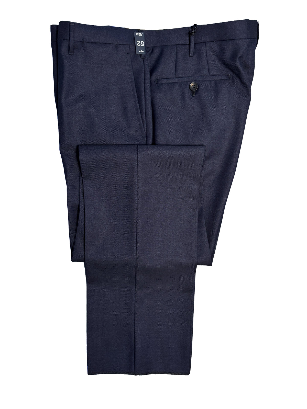 Dress Trouser - Blue Worsted Wool