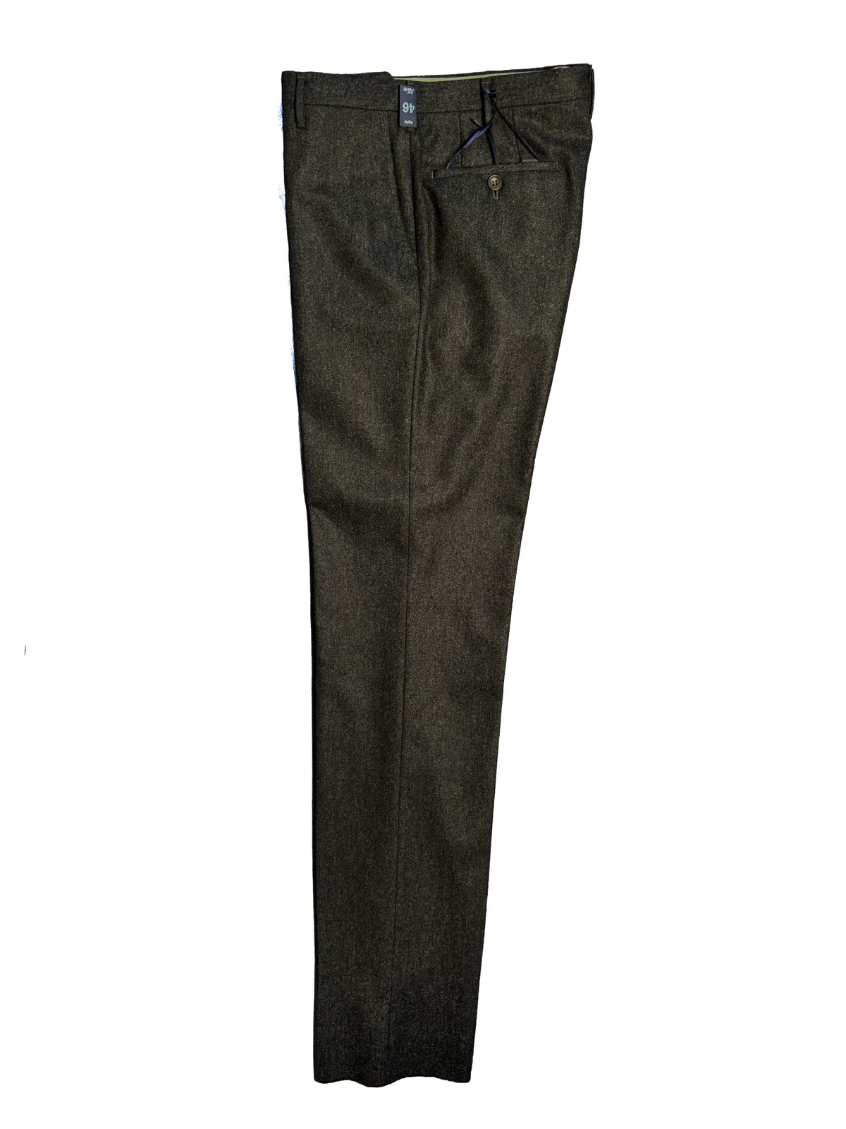 Dress Trouser - Dark Green Flannel