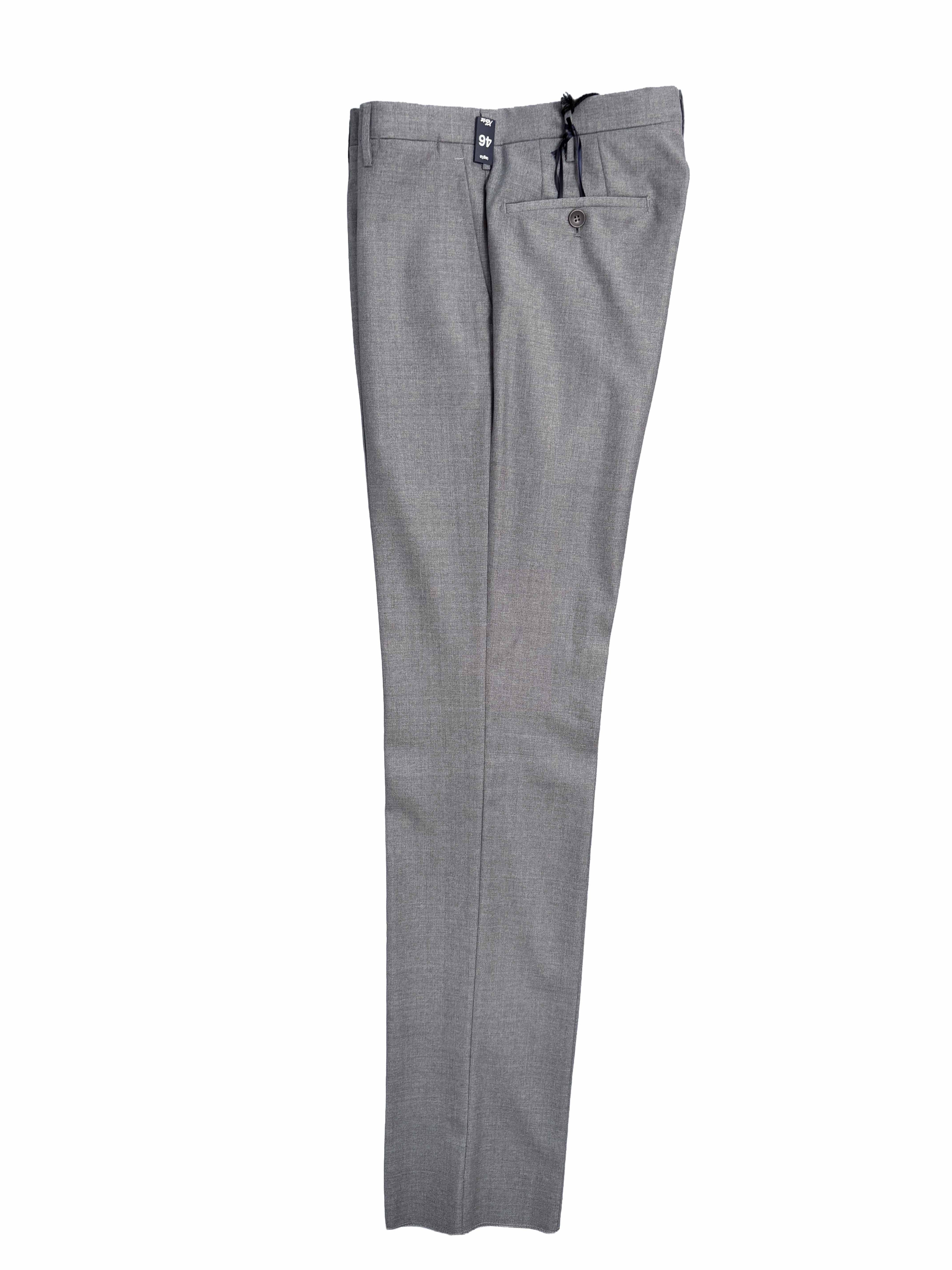 Dress Trouser - Light Gray Summer Worsted Wool