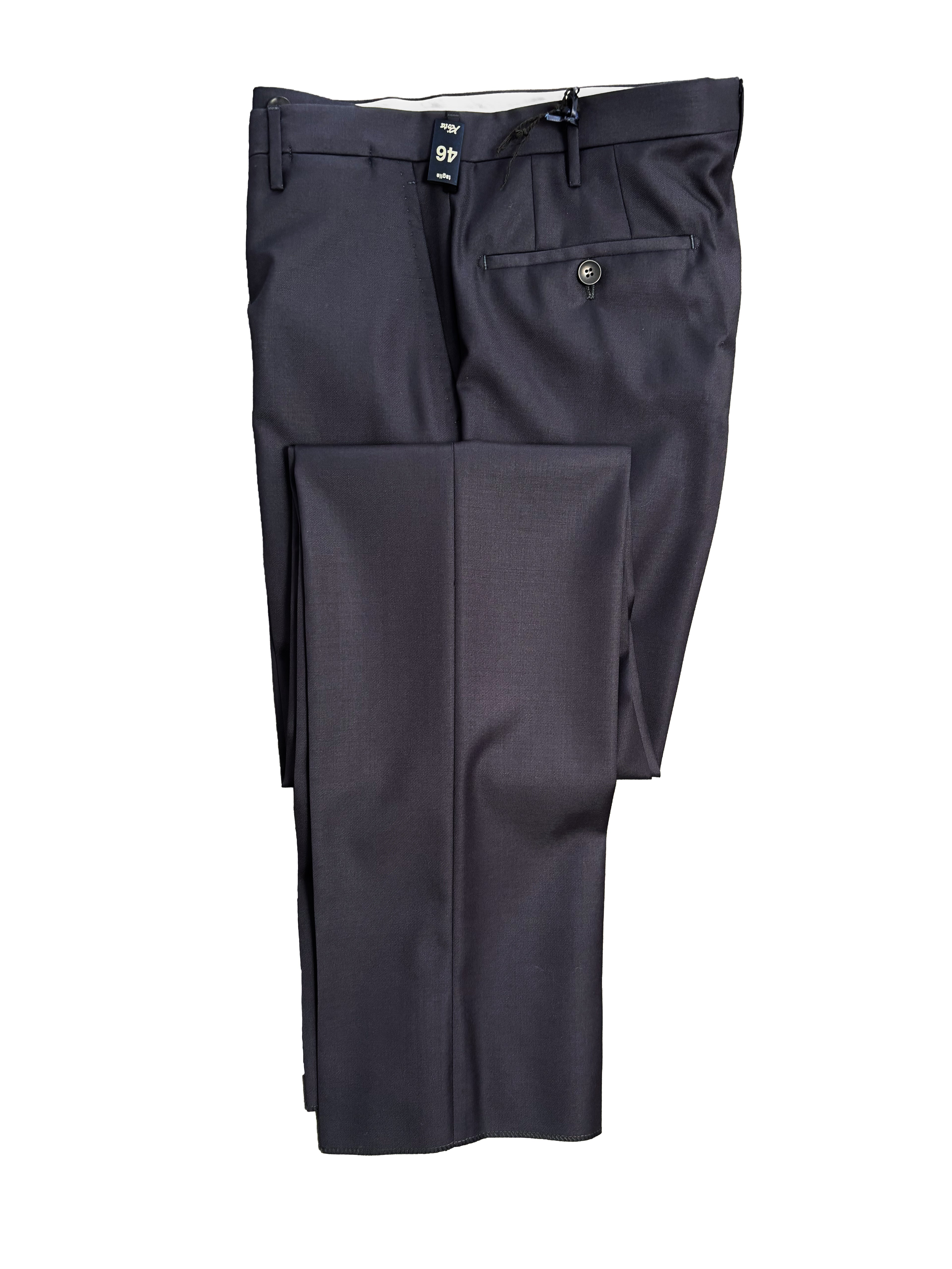 Dress Trouser - Navy Summer Worsted Wool