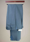 Pleated Dress Trouser - Mid-Gray 3-Ply Wool