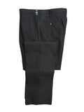 Pleated Dress Trouser - Dark Gray 3-Ply Wool