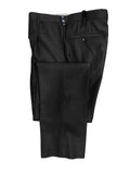 Pleated Dress Trouser - Charcoal Summer Worsted Wool