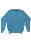 Royal Alpaca Link-Stitched Sweater - Coastal Heather