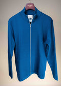 Naval Full Zip Sweater - Tidal Blue - Old House Provisions