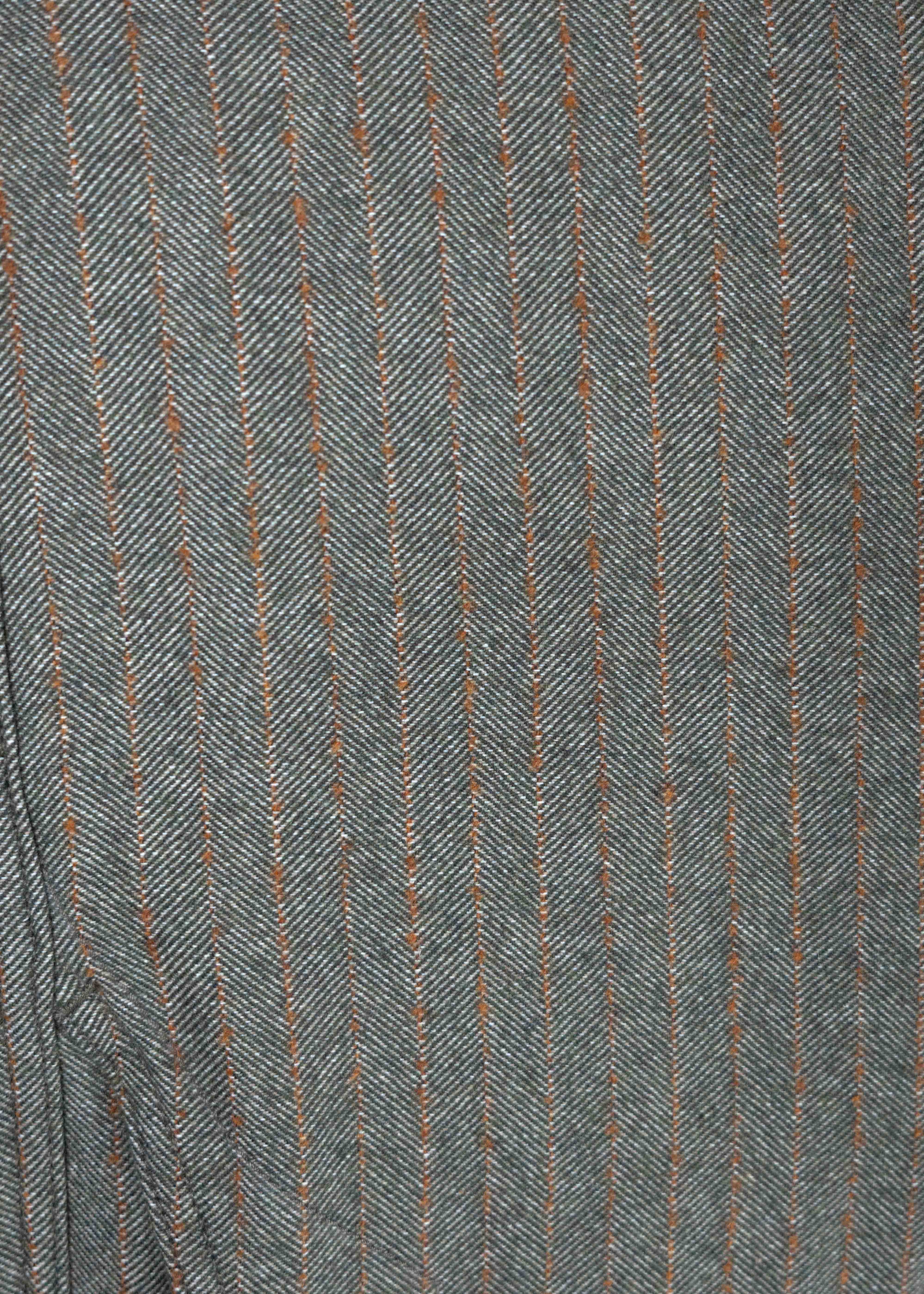 Wool Flannel Chino Pant - Military Green