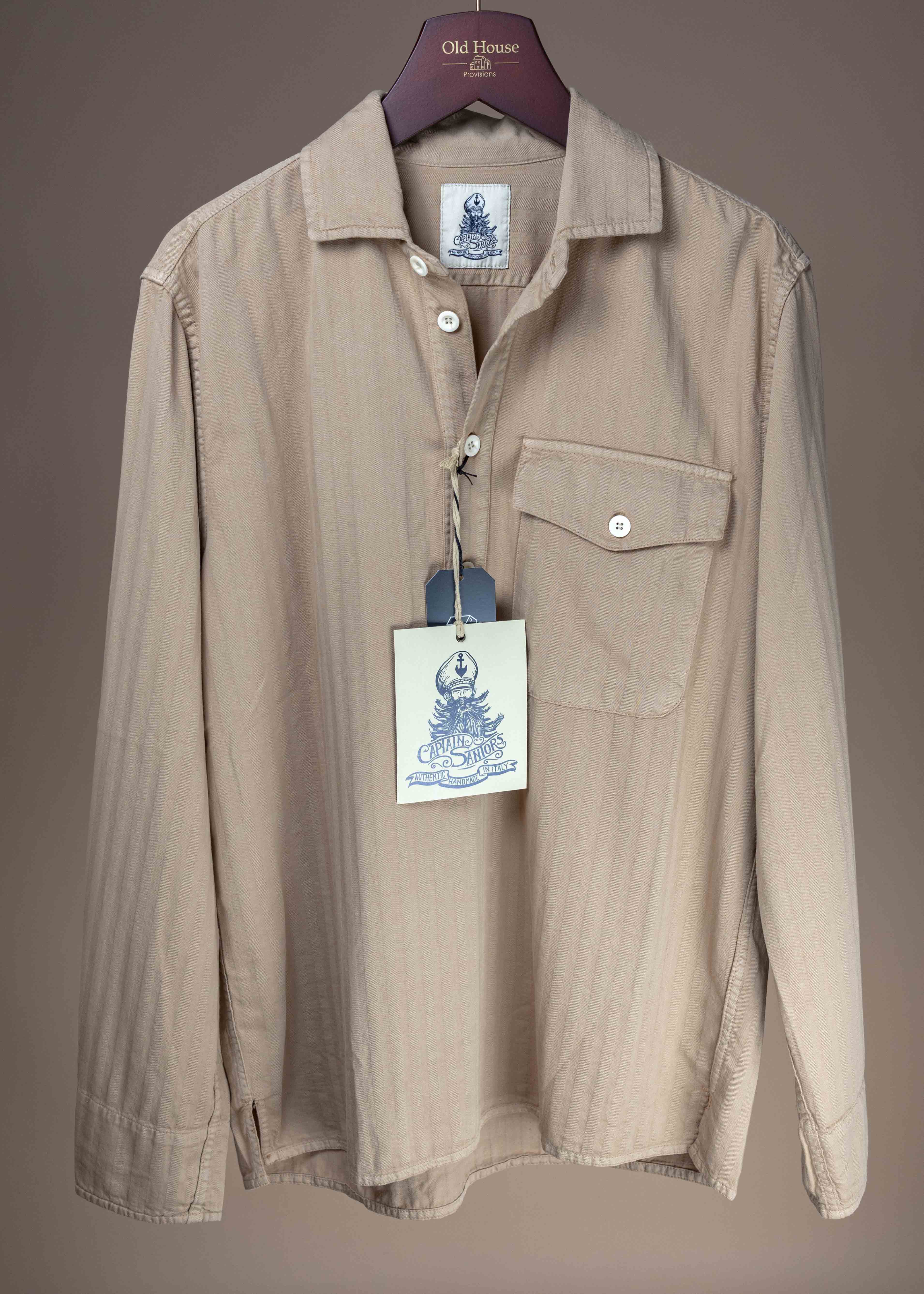 Popover Shirt - Kaki