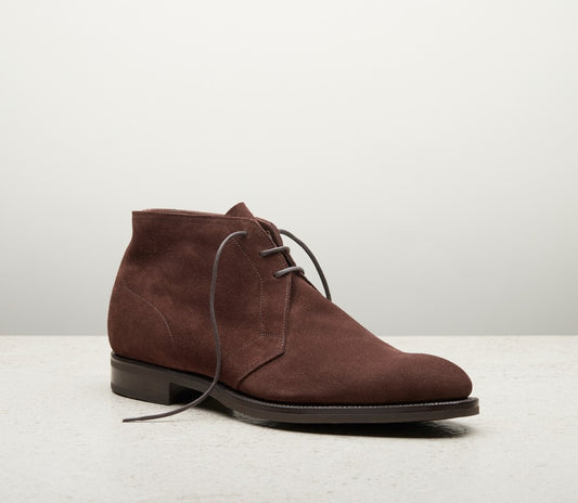 Shanklin Chukka Boot 202 Unlined - Mink Suede