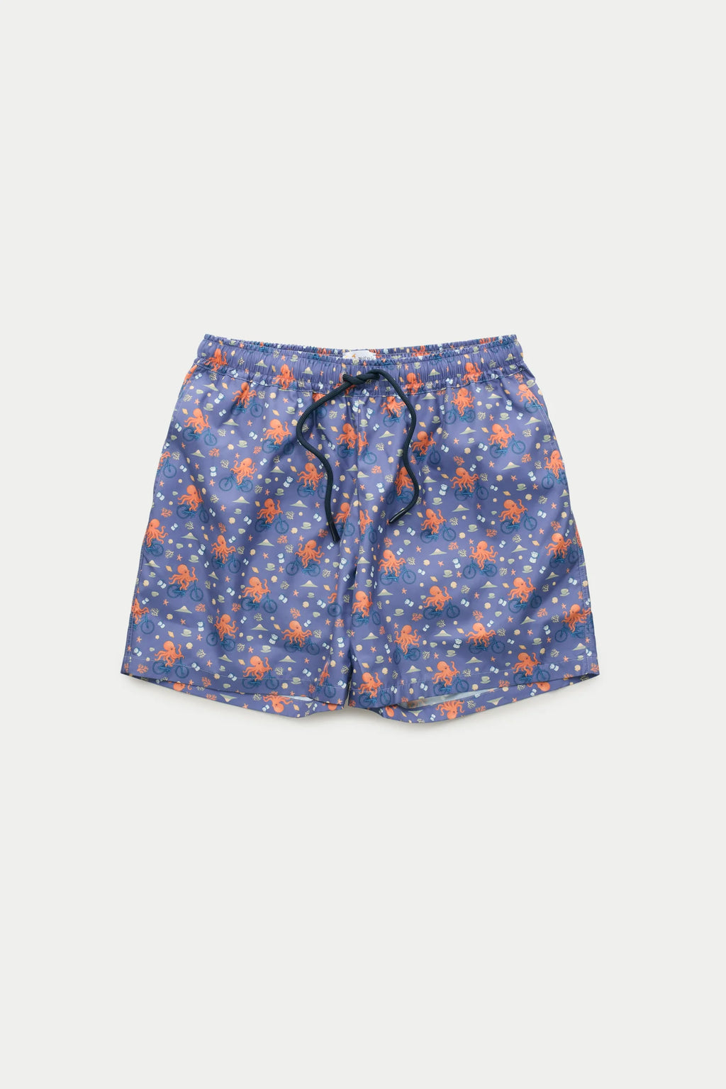 Napoli Themed Swim Shorts 5" Inseam