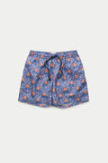 Napoli Themed Swim Shorts 5" Inseam