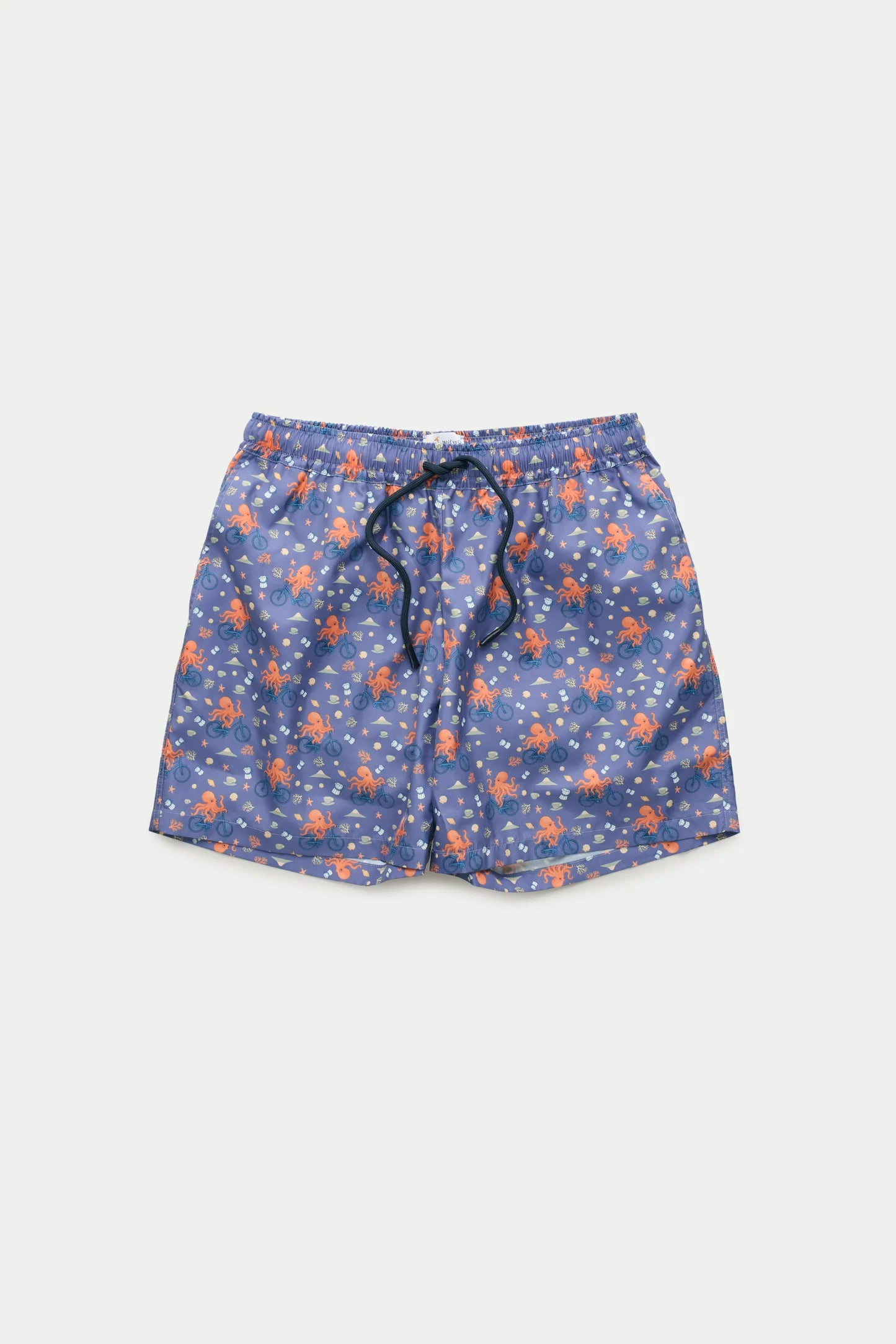 Napoli Themed Swim Shorts 5" Inseam