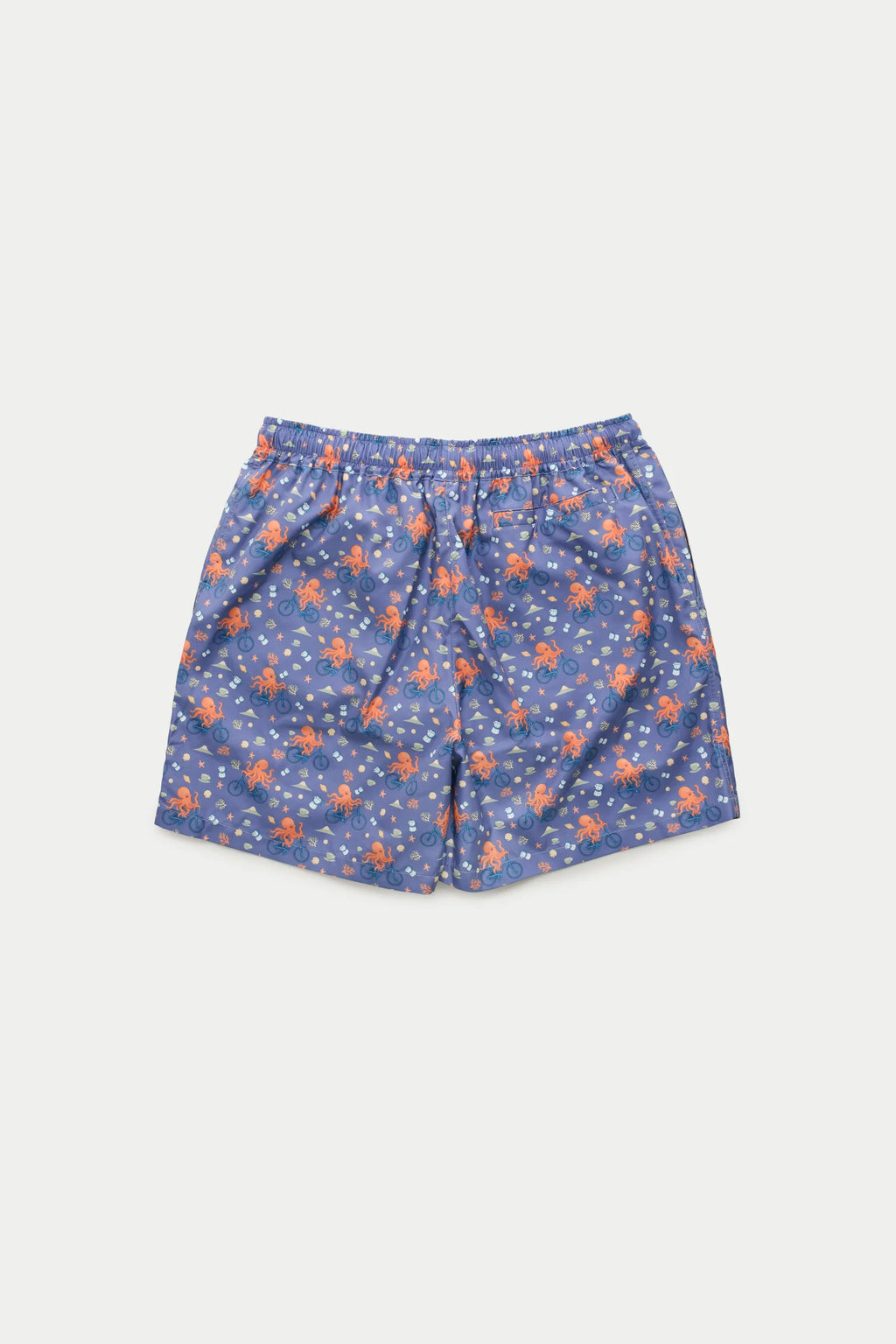 Napoli Themed Swim Shorts 5" Inseam