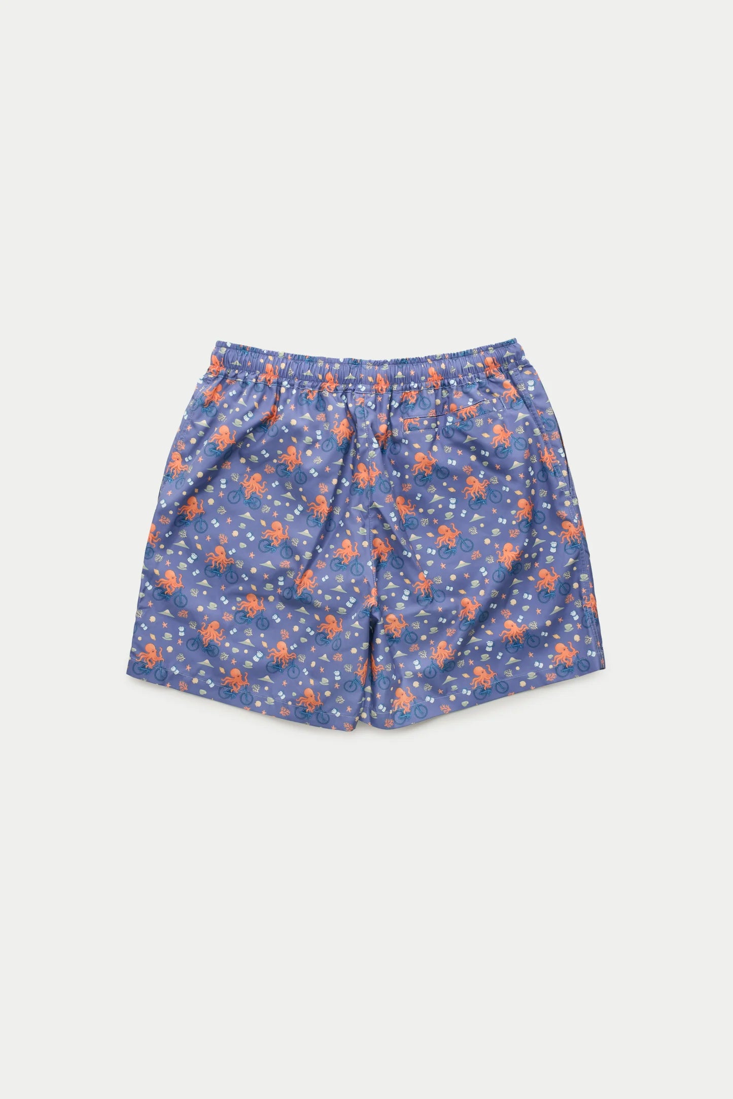 Napoli Themed Swim Shorts 5" Inseam