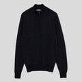 Quarter Zip Sweater - Charcoal - Old House Provisions
