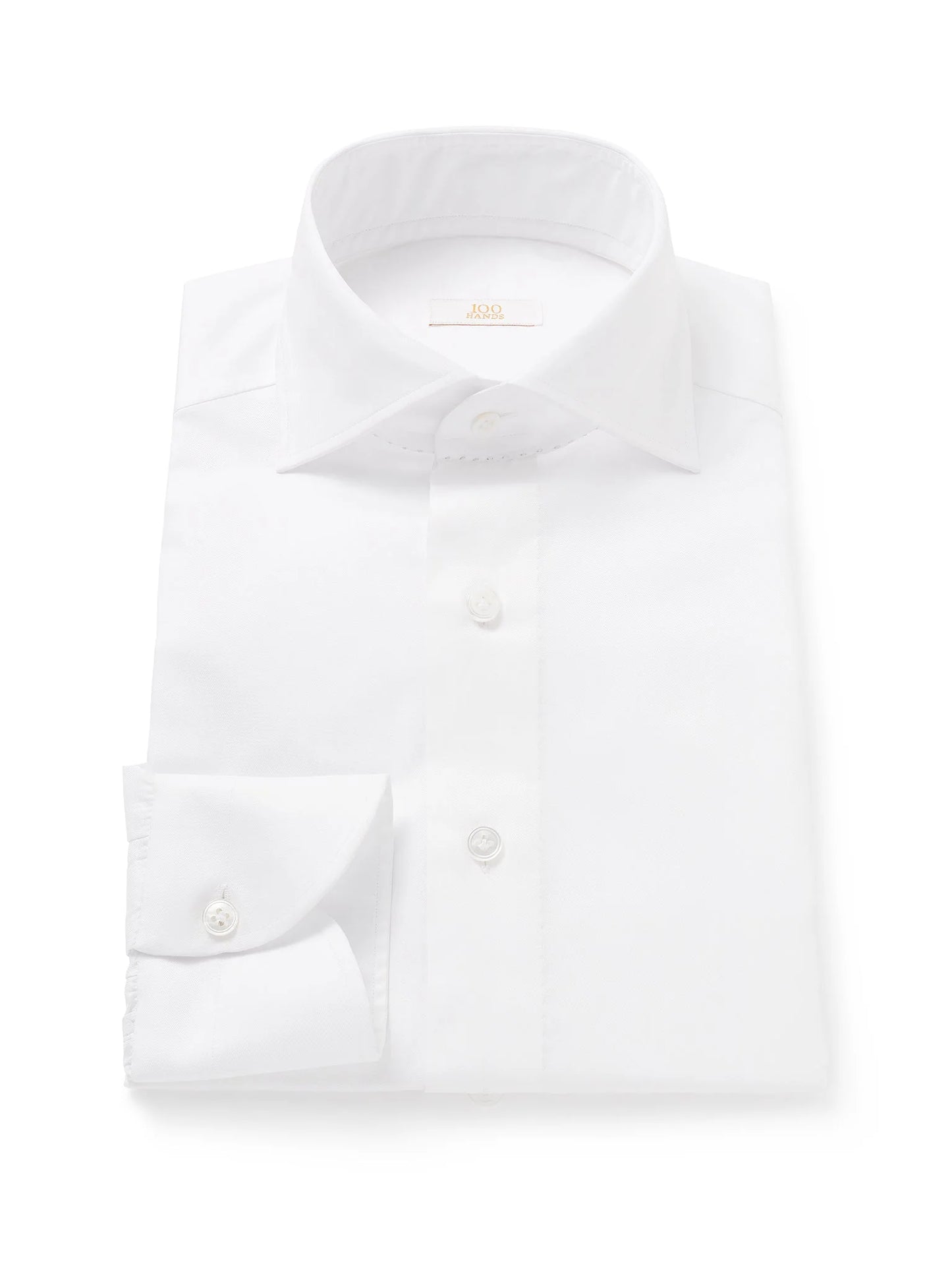 Gold Line White Twill Dress Shirt