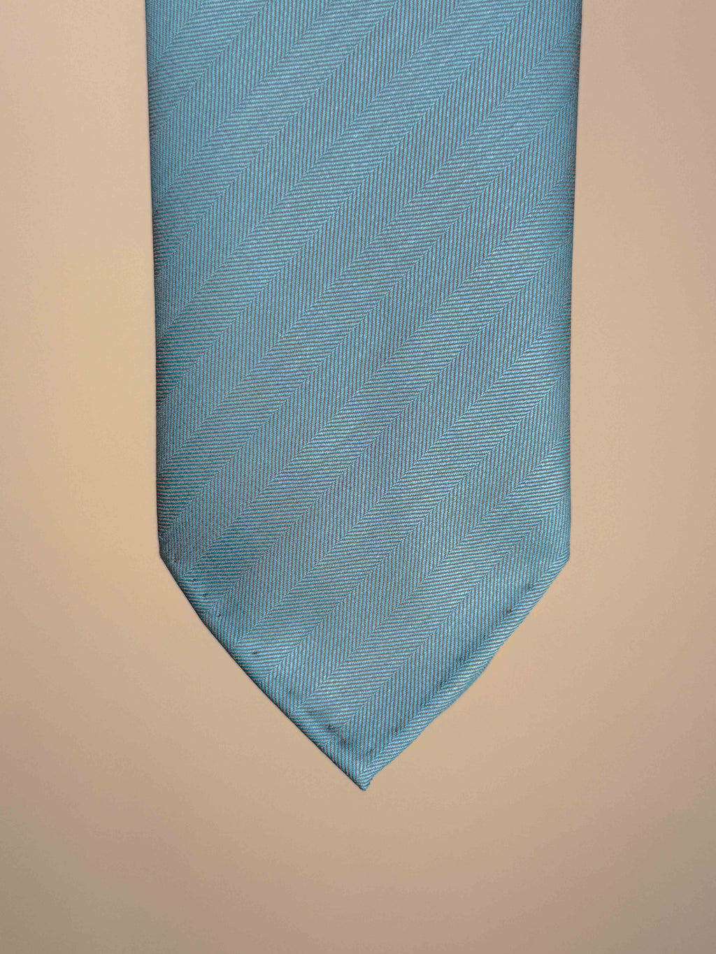 Wool Solaro Untipped Tie - Green