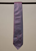 Silk Twill Pattern Tie - Burgundy