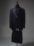 Wool Mohair Tuxedo - Satin Facing - Black