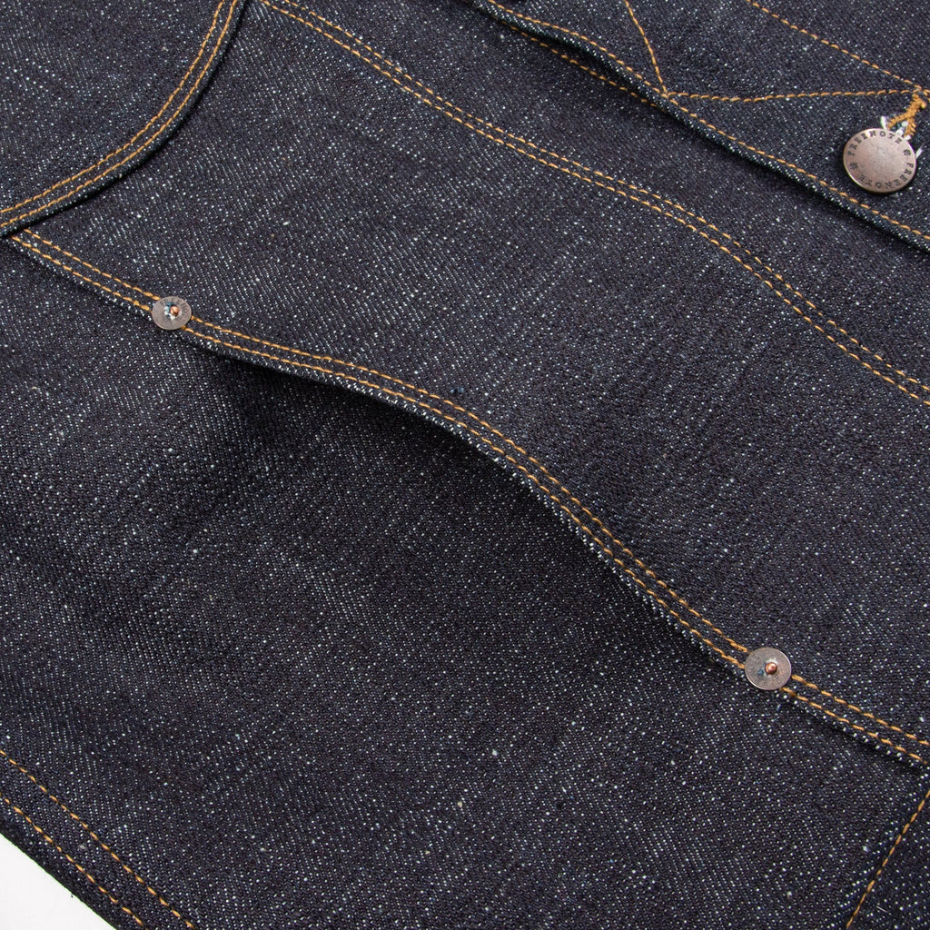 Freenote CD-1 Classic Denim Jacket - 17 Ounce Indigo Slub Denim